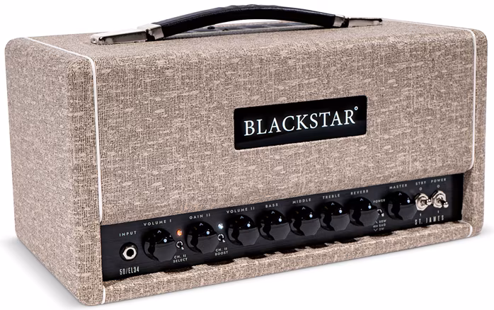 Blackstar St. James 50 EL34 Head - Kytarový lampový zesilovač