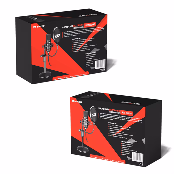 Mozos MKIT-900PRO - USB kondenzátorový mikrofon