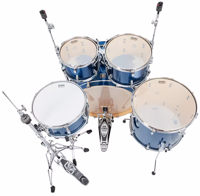 Tama Superstar Classic Maple Indigo Sparkle Fusion Set - Bicí souprava