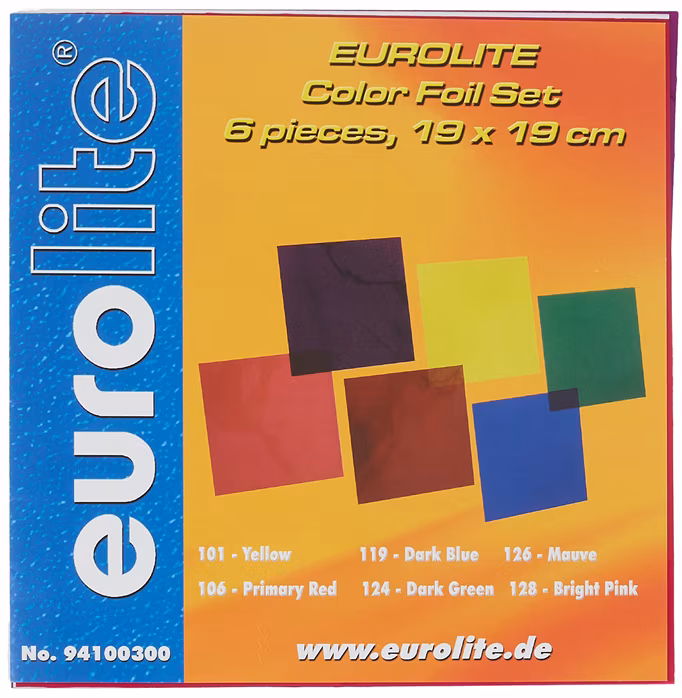 Eurolite SET RGBYMP PAR56 - Barevné filtry