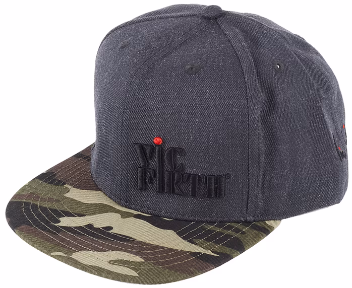 Vic Firth Gray Camo Snapback - Kšiltovka