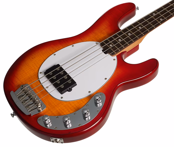 Sterling by Music Man StingRay FM Heritage Cherry Burst - Elektrická baskytara