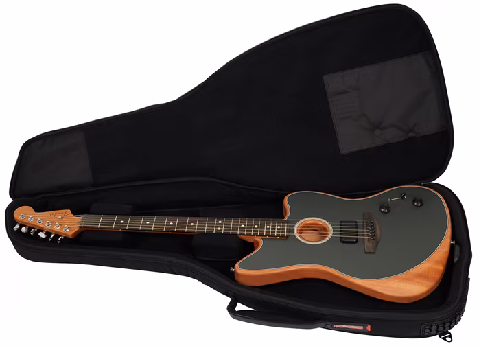 Fender American Acoustasonic Jazzmaster EB TUN - Elektroakustická hybridní kytara