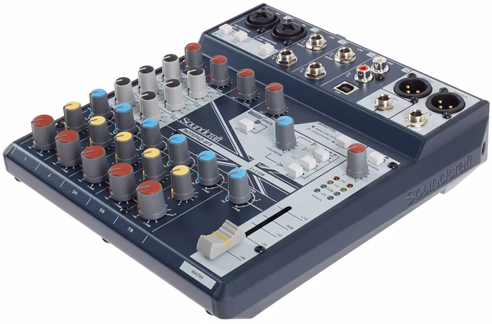 Soundcraft Notepad 8 FX (rozbalené) - Analogový mixážní pult