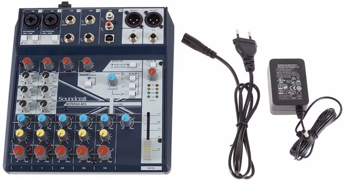 Soundcraft Notepad 8 FX (rozbalené) - Analogový mixážní pult