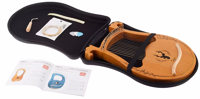 Cega Harp 19 Strings Natural - Harfa