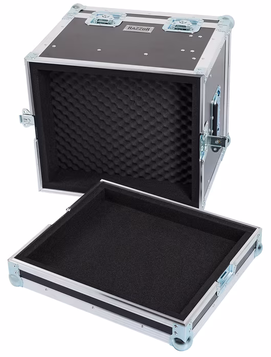 Razzor Cases LINE6 StageScape M20d double door case s úložným prostorem ve víku - Kufr pro mixážní pult