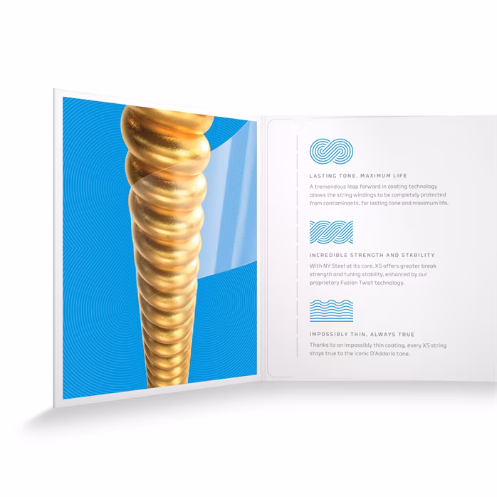 D'Addario XSABR1253 - Kovové struny pro akustickou kytaru