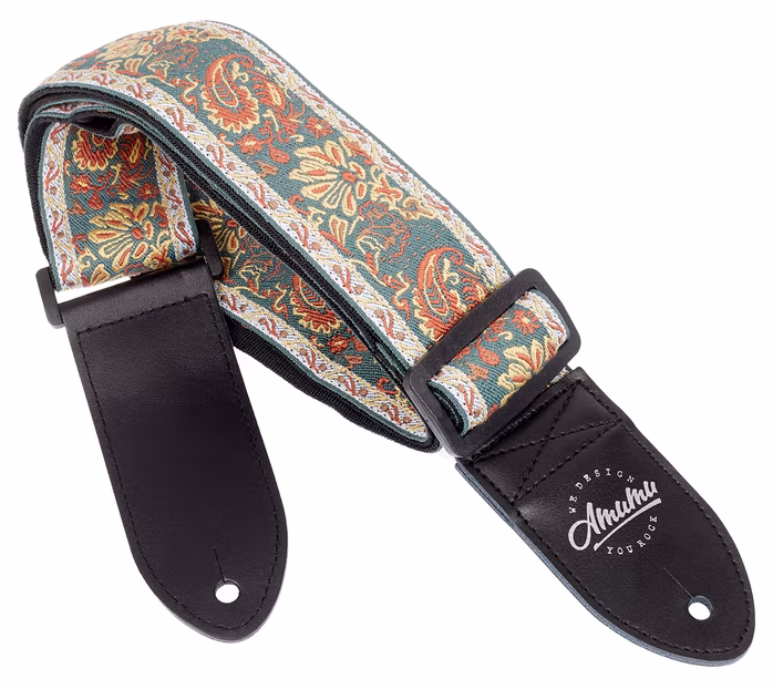 Amumu Vintage Paisley Strap - Kytarový popruh