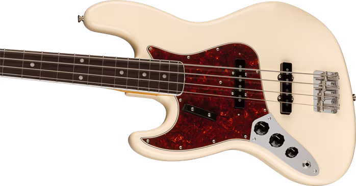 Fender American Vintage II 1966 Olympic White - Levoruká elektrická baskytara