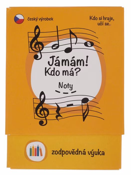 Zodpovědná výuka Já mám, kdo má? Noty - Hudební nauka