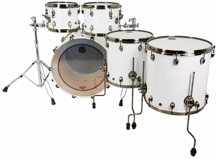 Mapex Saturn Evolution Polar White Lacquer - Bicí souprava