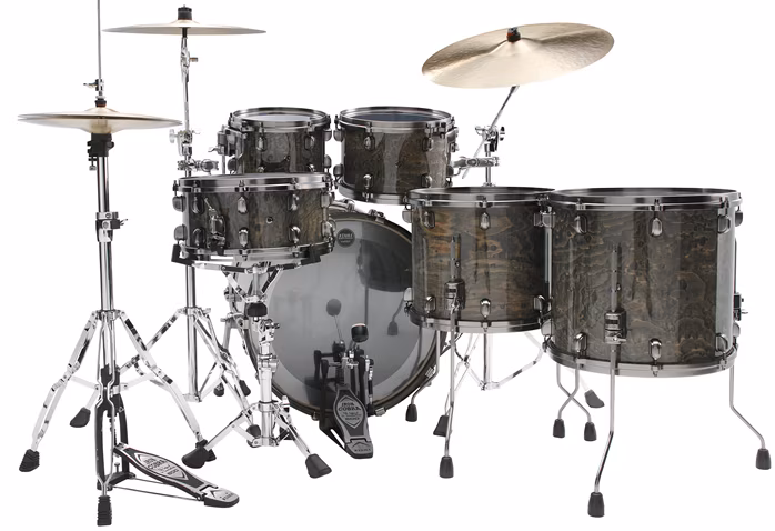 Tama Starclassic Walnut/Birch Gloss Charcoal Tamo Ash Shell Set - Bicí souprava