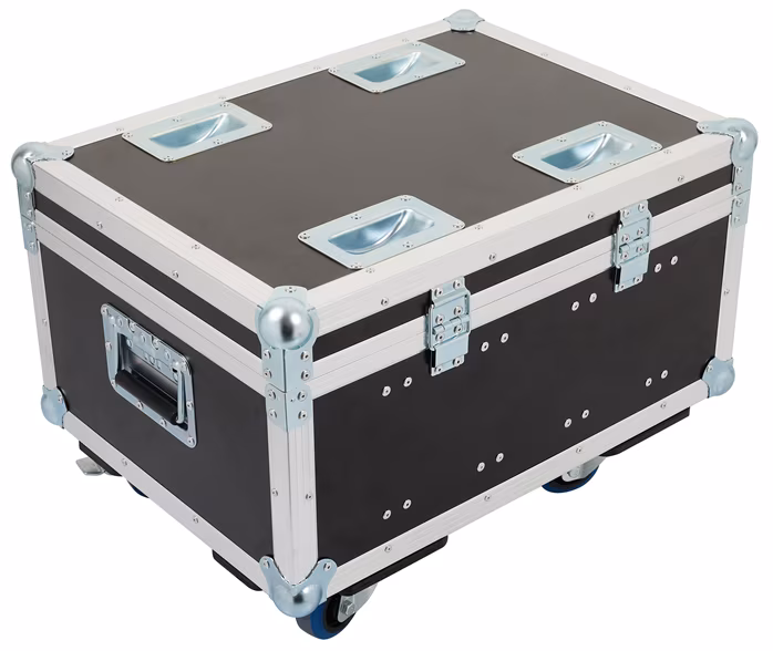 Razzor Cases 5x Cameo Thunderwash RGBW s kolečky a stohovacími miskami - Case na světla