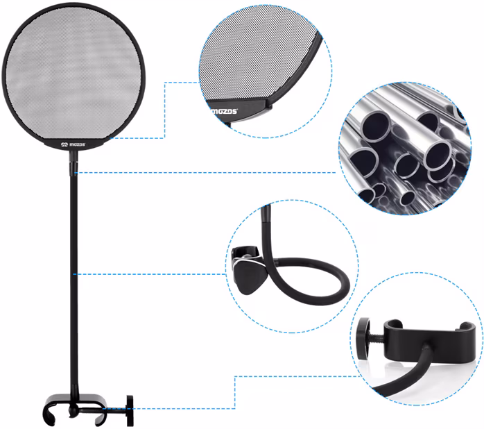 Mozos PS-PRO - Pop filter