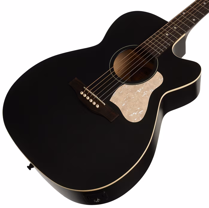 Art & Lutherie Legacy Faded Black CW Presys II - Elektroakustická kytara
