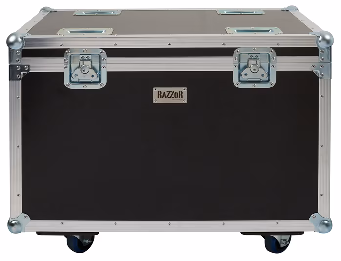 Razzor Cases Case pro 4x monitor 32" se stojany a s kolečky - Univerzální transportní case