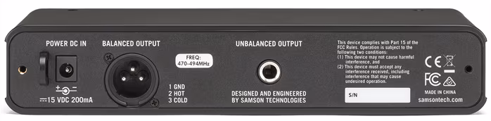 Samson Concert 88x Handheld-K - Vokální bezdrátový set