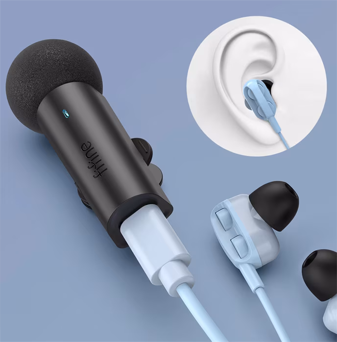 Fifine M6 - Bezdrátový reportážní set s mikrofonem