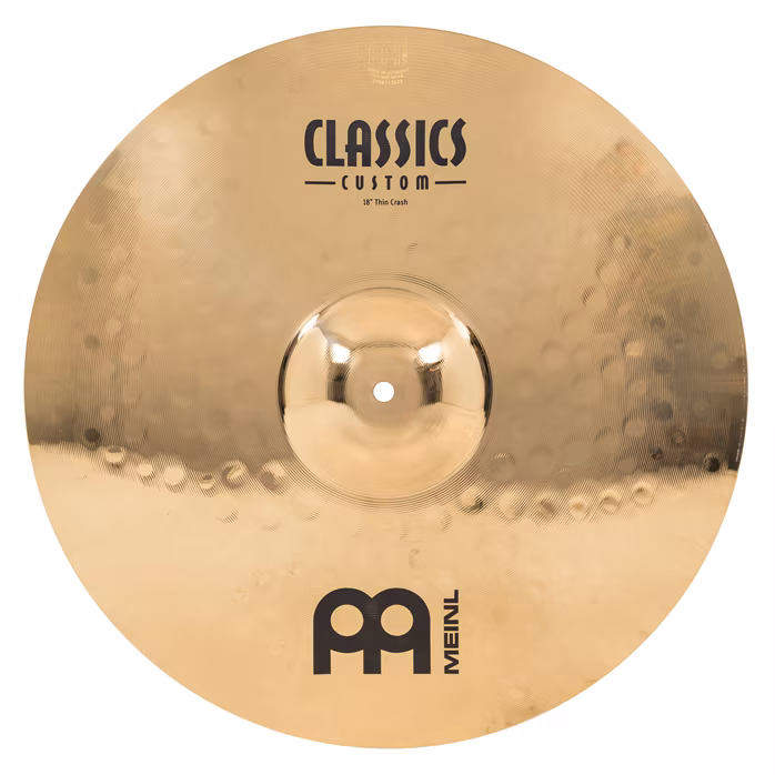 Meinl 18" Classics Custom Thin Crash - Činel crash
