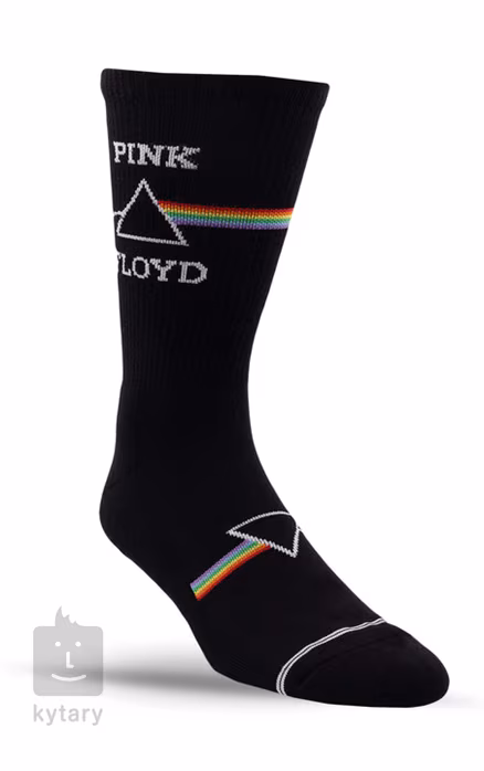 Perri's Leathers Pink Floyd Dark Side Of The Moon Crew L - Ponožky