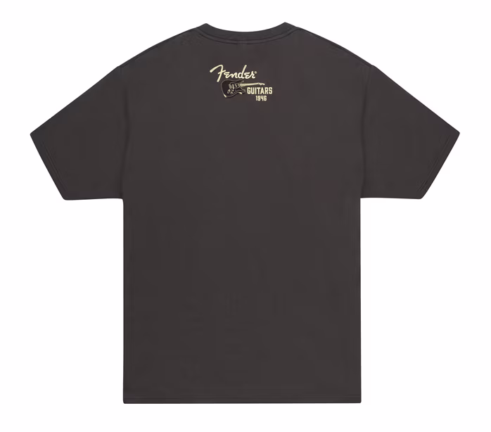 Fender Wings To Fly T-Shirt Vintage Black S - Tričko