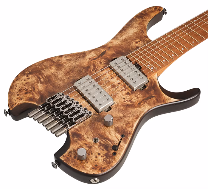 Ibanez QX527PB Antique Brown Stained - Elektrická sedmistrunná kytara