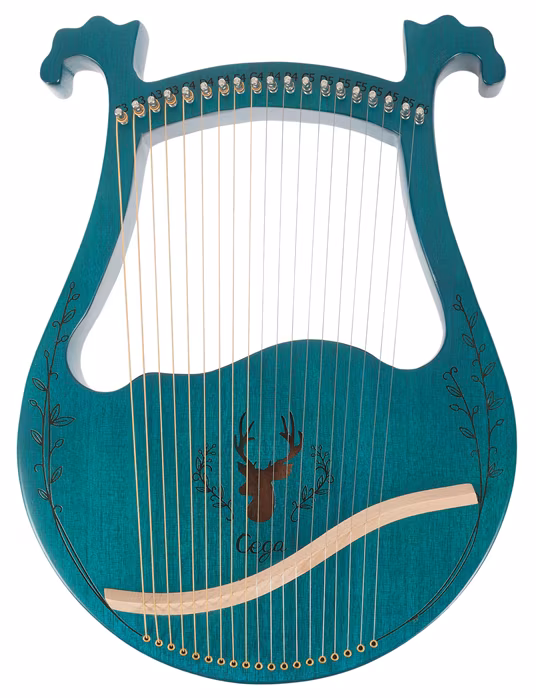 Cega Harp 19 Strings Blue - Harfa