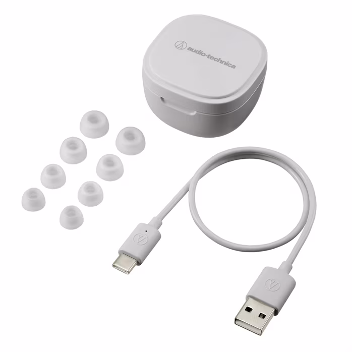 Audio-Technica ATH-SQ1TW White - Bezdrátová sluchátka