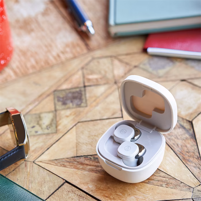 Audio-Technica ATH-SQ1TW White - Bezdrátová sluchátka