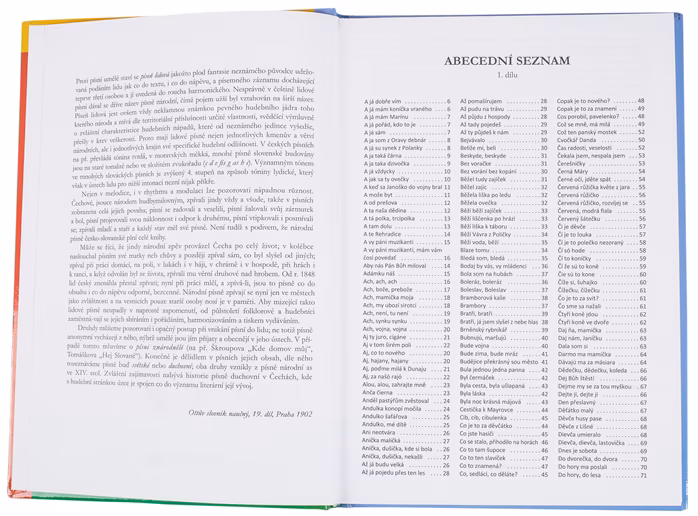 KN 1000+1 lidových písní, 1. díl - Zpěvník