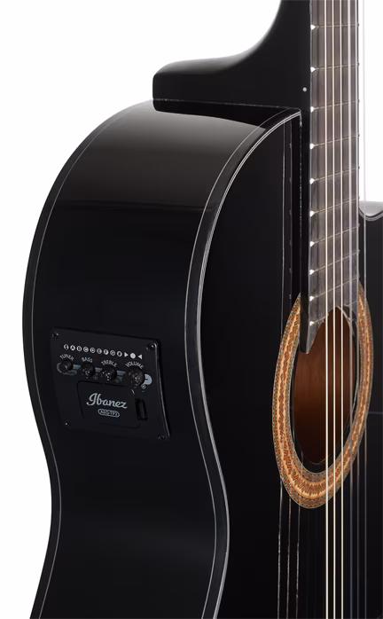 Ibanez GA11CE Black - Klasická elektroakustická kytara