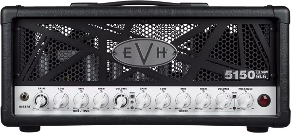 EVH 5150III 50W 6L6 Head Black - Kytarový lampový zesilovač
