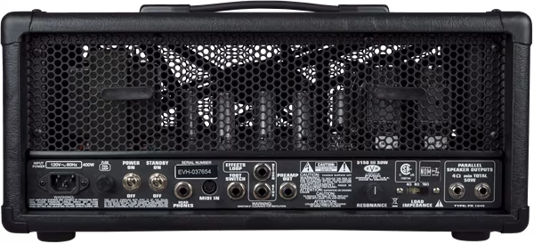 EVH 5150III 50W 6L6 Head Black - Kytarový lampový zesilovač