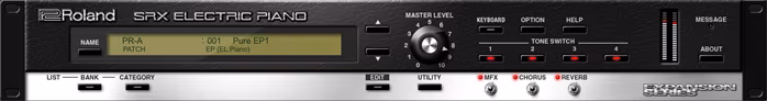 Roland SRX ELECTRIC PIANO Key - Software