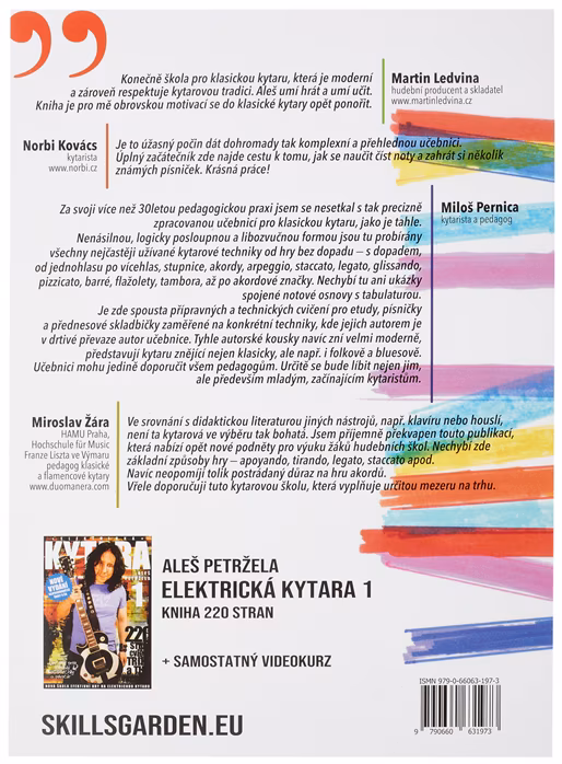 KN Klasická kytara - Aleš Petržela - Škola hry na kytaru