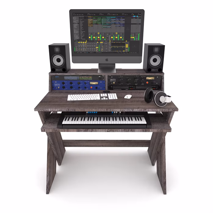 Glorious Sound Desk Compact Walnut - Studiový nábytek