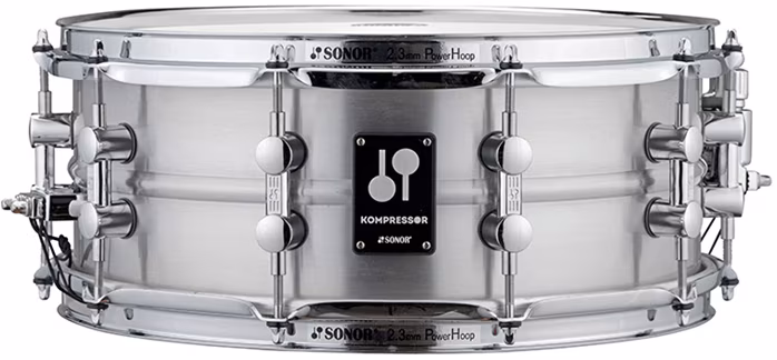 Sonor 14" x 5,75" Kompressor Polished Aluminium - Snare bubínek