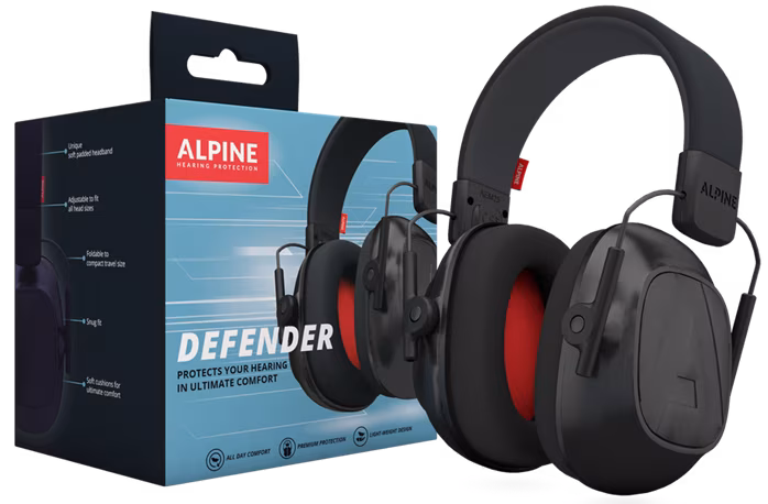 Alpine Defender - Izolační sluchátka