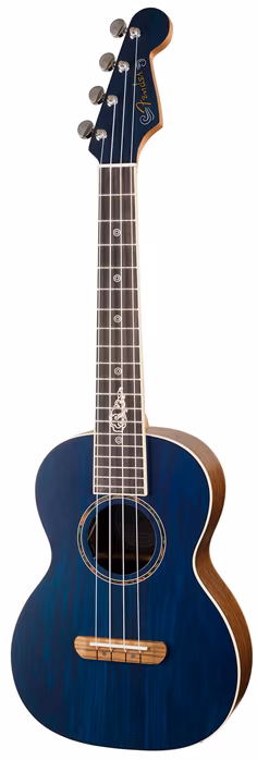 Fender Dhani Harrison Uke WN SB - Elektroakustické ukulele