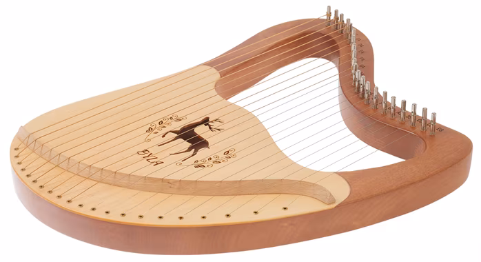 Byla Lyre Harp 21 Strings Wood - Lyra