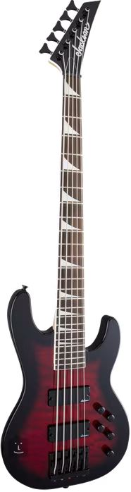 Jackson JS3VQ Bass TR RD BRST - Elektrická baskytara