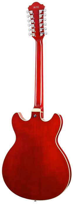 Ibanez AS7312 Transparent Cherry Red - Dvanáctistrunná semiakustická kytara