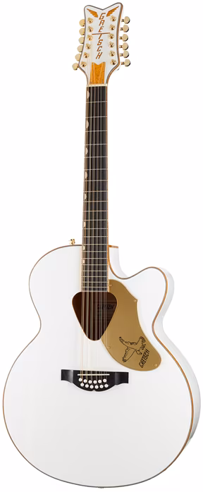 Gretsch G5022CWFE-12 Rancher Falcon WHT - Dvanáctistrunná elektroakustická kytara