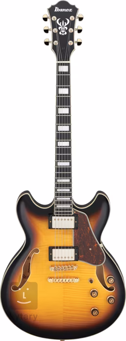 Ibanez AS93FM Antique Yellow Sunburst - Semiakustická kytara