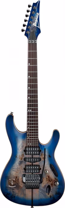 Ibanez S1070PBZ Cerulean Blue Burst - Elektrická kytara