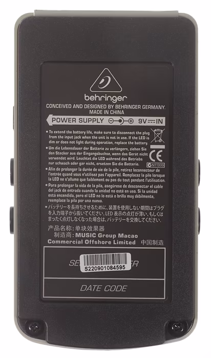 Behringer NR300 - Kytarový efekt