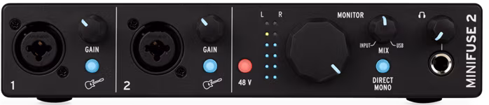 Arturia MiniFuse 2 BK - USB zvuková karta