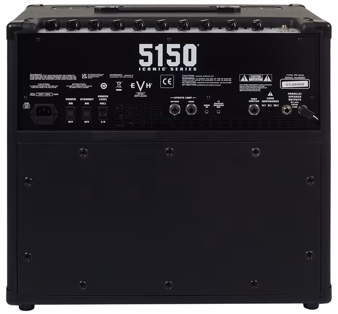 EVH 5150 Iconic 15W 1X10 Combo Black - Kytarové lampové kombo