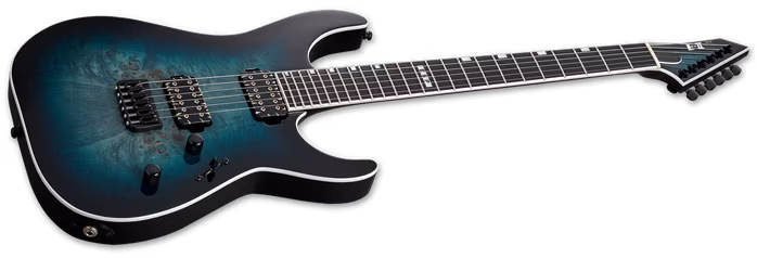 ESP E-II M-II NT BM HS Mercury Blue Burst - Elektrická kytara